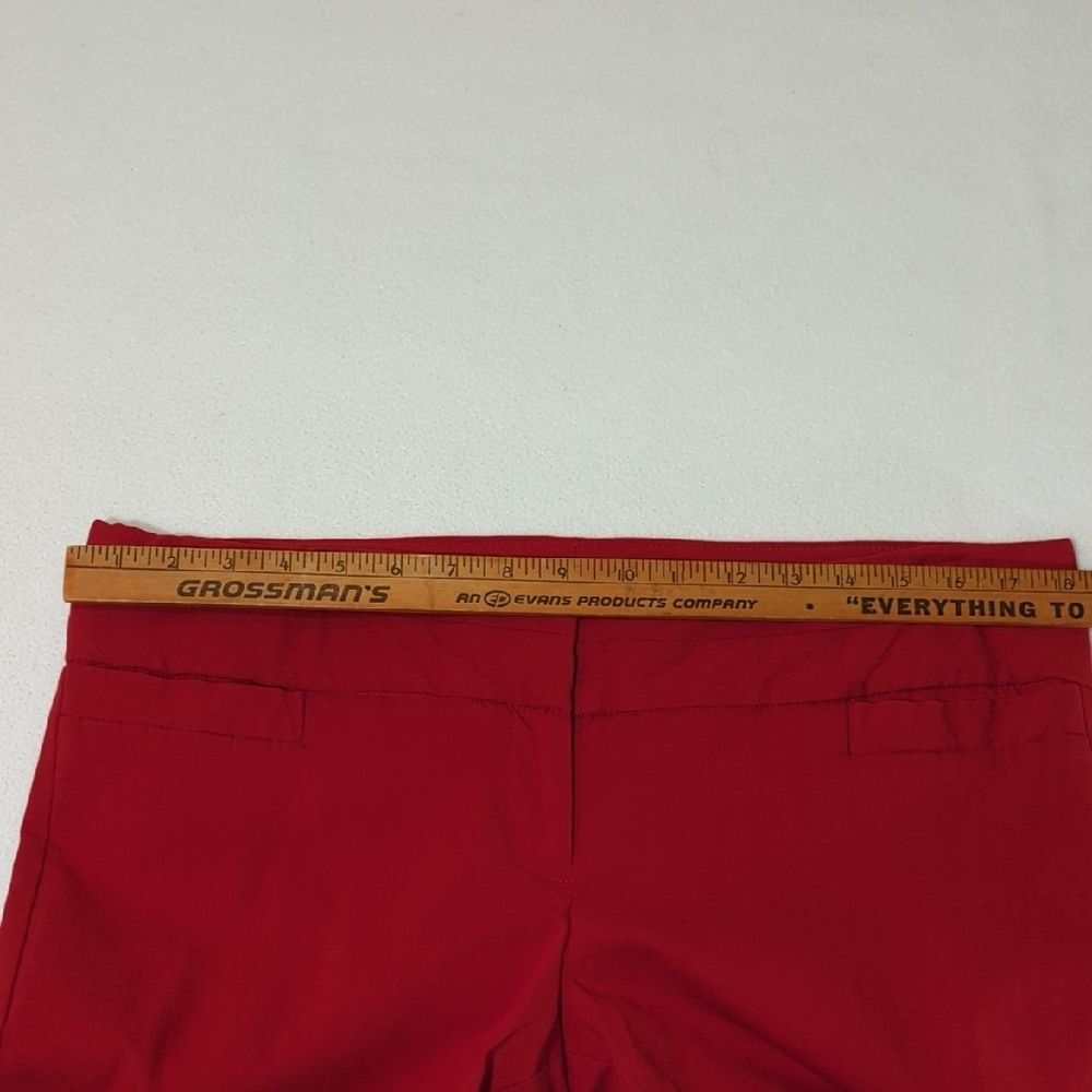 The Limited Women's Bold Red Flare Pants - Picture 6 of 9